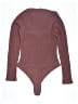 Wild Fable Burgundy Purple Bodysuit Size M - photo 2