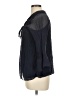 Assorted Brands 100% Silk Black 3/4 Sleeve Silk Top Size L - photo 5