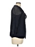 Assorted Brands 100% Silk Black 3/4 Sleeve Silk Top Size L - photo 4