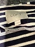 Ann Taylor LOFT 100% Cotton Stripes Black Jacket Size 4 - photo 6