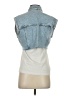 Zara Blue Denim Vest Size S - photo 2