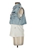 Zara Blue Denim Vest Size S - photo 5