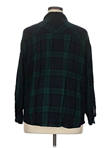 Divided by H&M Long Sleeve Button-Down Shirt (view 2)