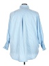 Unbranded 100% Polyester Blue 3/4 Sleeve Blouse Size 5XL - photo 2