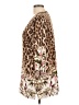 JM Collection Animal Print Brown Kimono Size L - photo 5