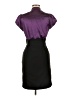 Snap 100% Polyester Purple Cocktail Dress Size 7 - photo 2