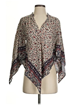 Rosetta Getty 3/4 Sleeve Blouse