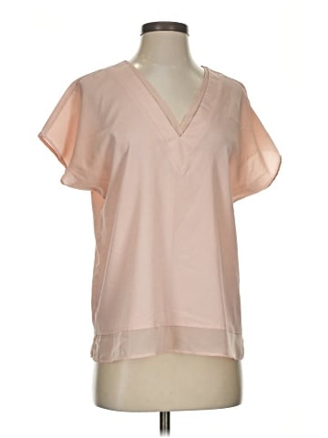 DKNY Short Sleeve Blouse (view 1)