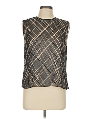Linda Allard Ellen Tracy Sleeveless Silk Top (view 1)