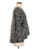Ann Taylor LOFT Animal Print Gray Pullover Sweater Size M - photo 4