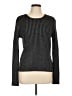 Tory Burch Metallic Gray Wool Pullover Sweater Size L - photo 1