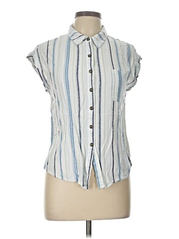 Self Esteem Sleeveless Button-Down Shirt (view 1)