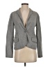 Garnet Hill 100% Cotton Gray Blazer Size 4 - photo 1