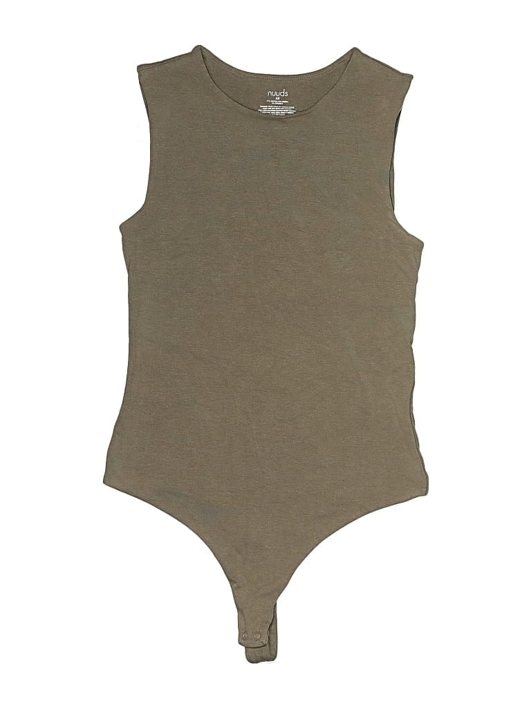 Pre-owned Nuuds Bodysuit In Brown