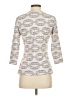 J. McLaughlin Ivory 3/4 Sleeve Top Size S - photo 2