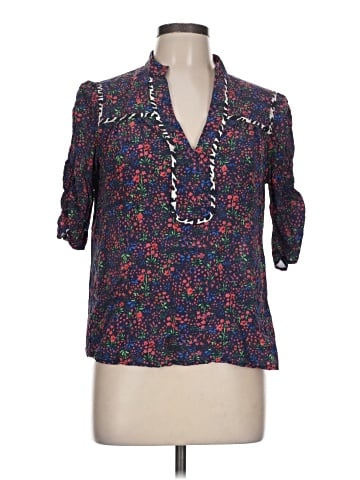 Nanette Lepore 3/4 Sleeve Silk Top (view 1)
