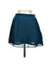 Millau 100% Polyester Solid Teal Casual Skirt Size XS - photo 1