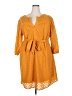 Daniel Rainn 100% Polyester Yellow Casual Dress Size 2X - photo 1