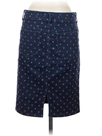 Pilcro and the Letterpress Denim Skirt (view 2)