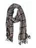 Unbranded Plaid Gray Tan Scarf One size - photo 1