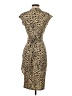 Amazon Essentials Animal Print Tan Cocktail Dress Size XS - photo 2