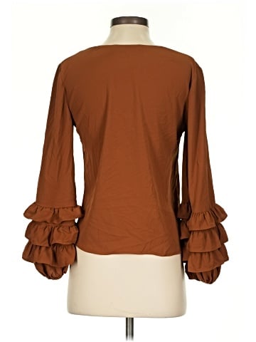 Amanda Uprichard Long Sleeve Blouse (view 2)