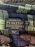 Pendleton 100% Cotton Plaid Green Long Sleeve Button-Down Shirt Size L - photo 7