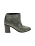 Splendid 100% Leather Gray Green Ankle Boots Size 9 - photo 1