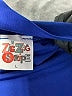 The ZigZag Stripe Blue 3/4 Sleeve Blouse Size L - photo 7