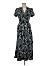 Equipment 100% Polyester Paisley Black Casual Dress Size 6 - photo 1