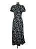 Equipment 100% Polyester Paisley Black Casual Dress Size 6 - photo 2