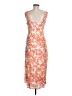 Sam Edelman 100% Rayon Paisley Orange Cocktail Dress Size 8 - photo 2