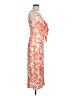 Sam Edelman 100% Rayon Paisley Orange Cocktail Dress Size 8 - photo 4