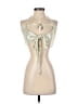 Shein Silver Sleeveless Blouse Size 4 - photo 1