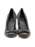 Stuart Weitzman Black Gray Heels Size 8 - photo 2