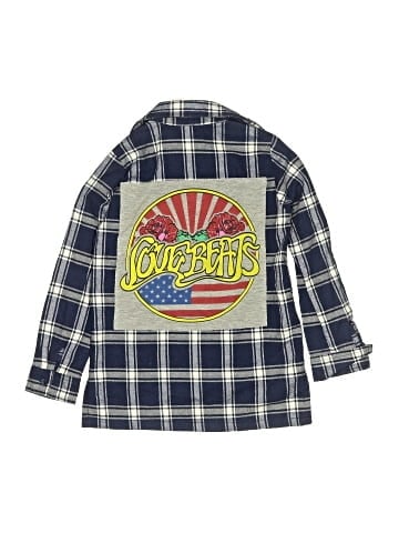 Flowers By Zoe Long Sleeve Button-Down Shirt (view 2)