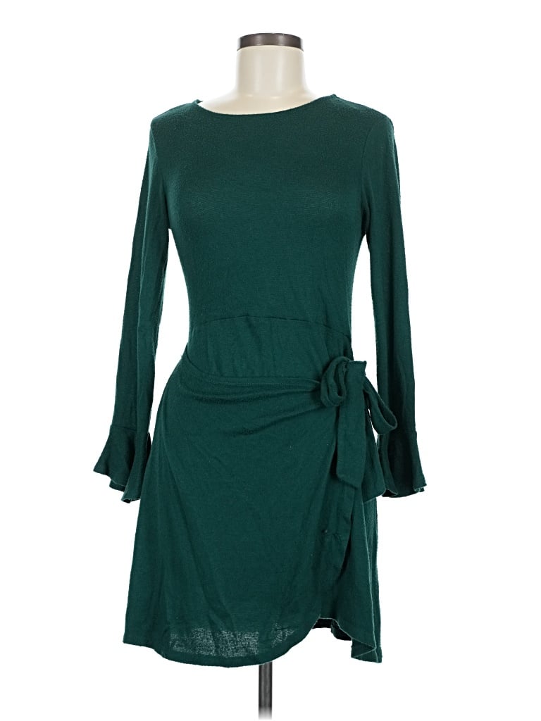 Pre-owned Mi Ami Casual Dress In Green