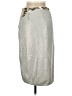 Chelsea & Violet 100% Polyester Metallic Silver Formal Skirt Size 6 - photo 2