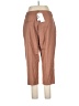 Commense Solid Brown Casual Pants Size XL - photo 2