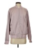 GU 100% Polyester Solid Pink Track Jacket Size M - photo 1