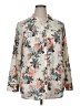 Talbots Floral Gray Long Sleeve Blouse Size 1X - photo 1