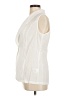Shein 100% Polyester Ivory Sleeveless Blouse Size 6 - photo 5