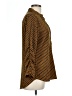 Assorted Brands 100% Polyester Brown Long Sleeve Blouse Size L - photo 4