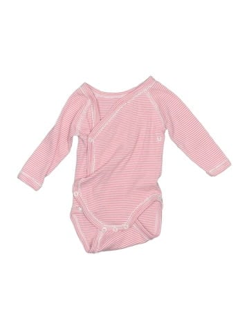 Petit Bateau Long Sleeve Onesie (view 1)