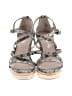Charles by Charles David Silver Tan Wedges Size 6 - photo 2