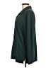 Sag Harbor 100% Polyester Solid Green Long Sleeve Blouse Size M - photo 5