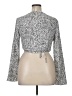 Shein 100% Polyester Silver Long Sleeve Blouse Size XL - photo 2