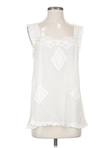 Johnny Was Sleeveless Silk Top (view 1)