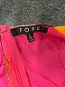 Fore 100% Rayon Tropical Pink Cocktail Dress Size L - photo 6