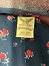 Faded Glory 100% Polyester Floral Black Long Sleeve Blouse Size 20 - photo 7